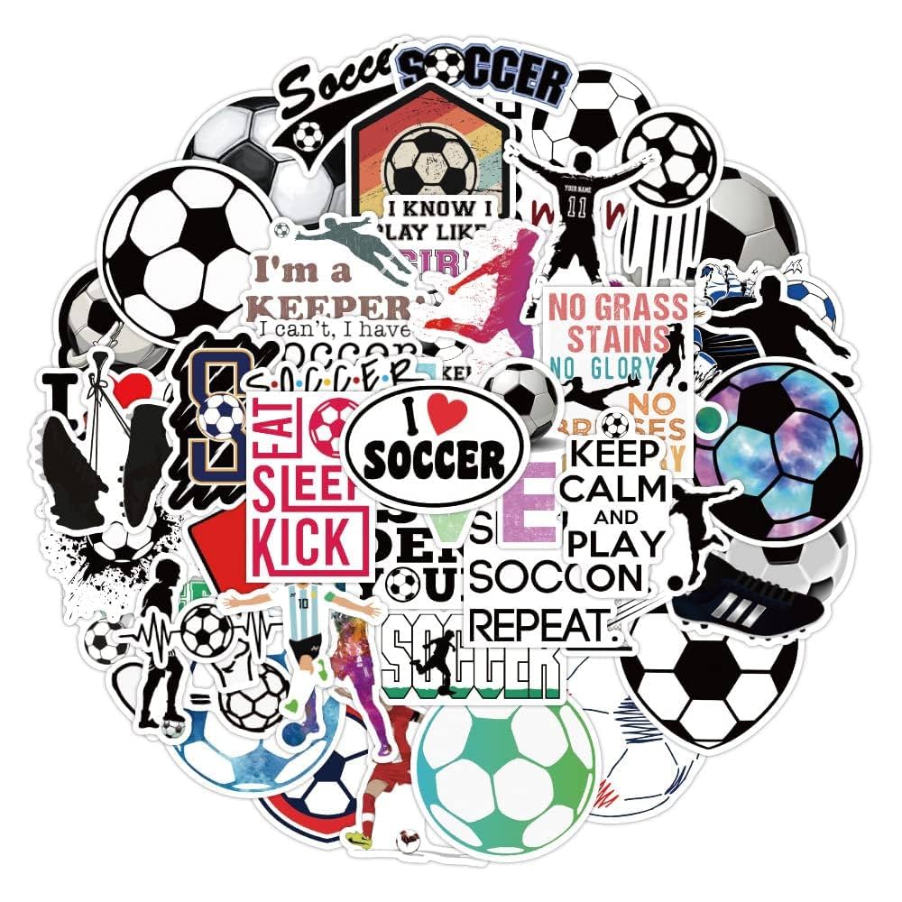 Amazon.co.jp: YFFSFDC 50枚 サッカーステッカー セット